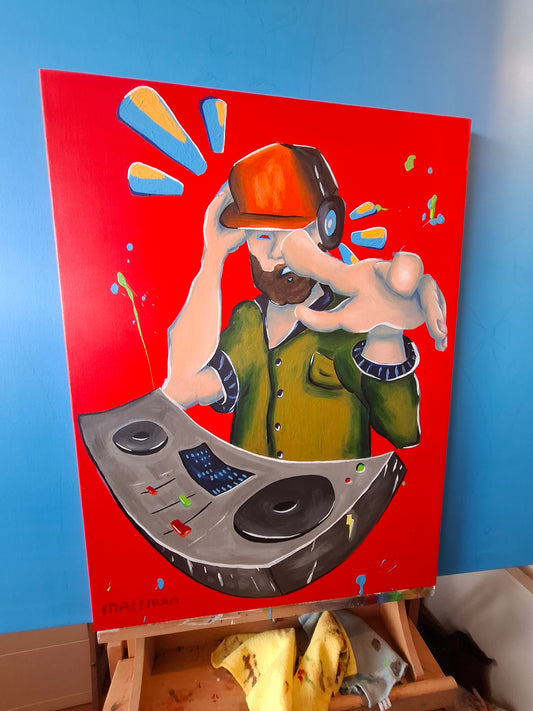Dj - Original Painting