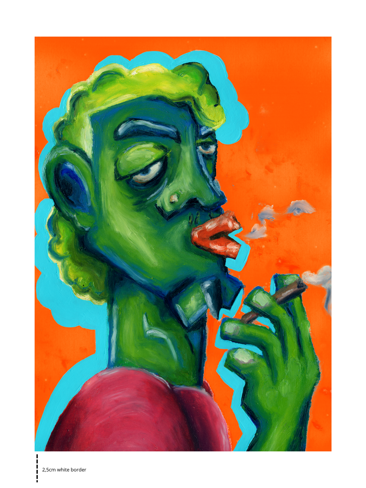 PRINT "Greening out"