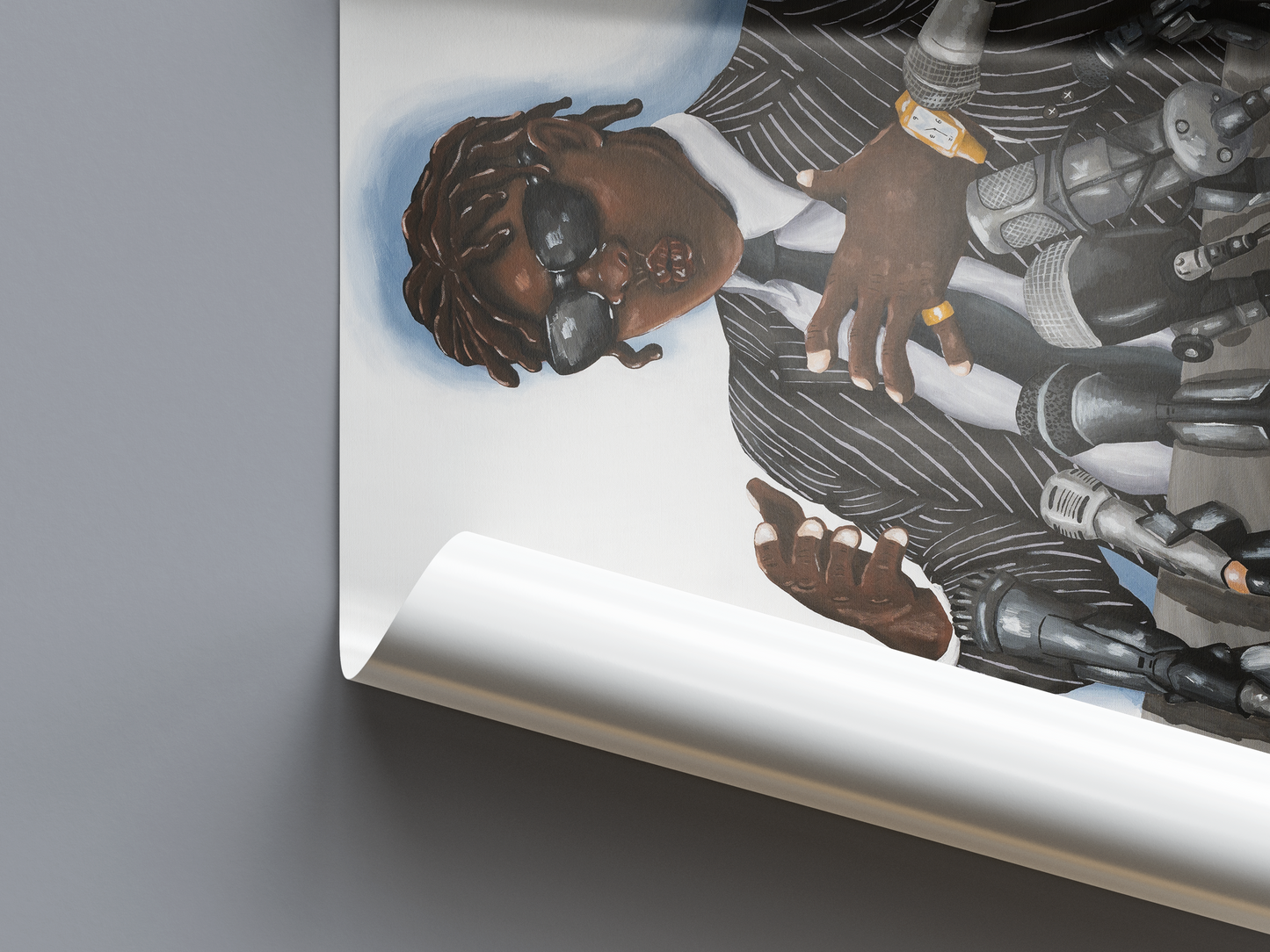 SPEAK UP – MUHAMMAD ALI INSPIRED ART PRINT - UCLA