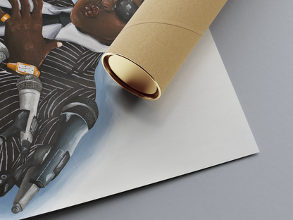 SPEAK UP – MUHAMMAD ALI INSPIRED ART PRINT - UCLA