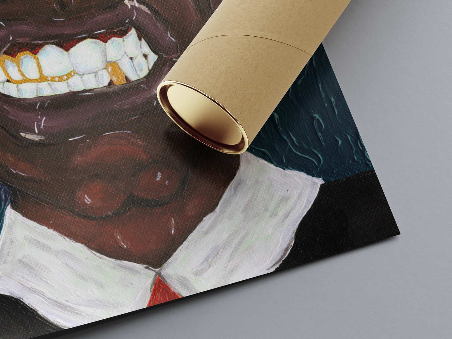 The African Boss Print | Contemporary Character Art | Modern Business Portrait Poster