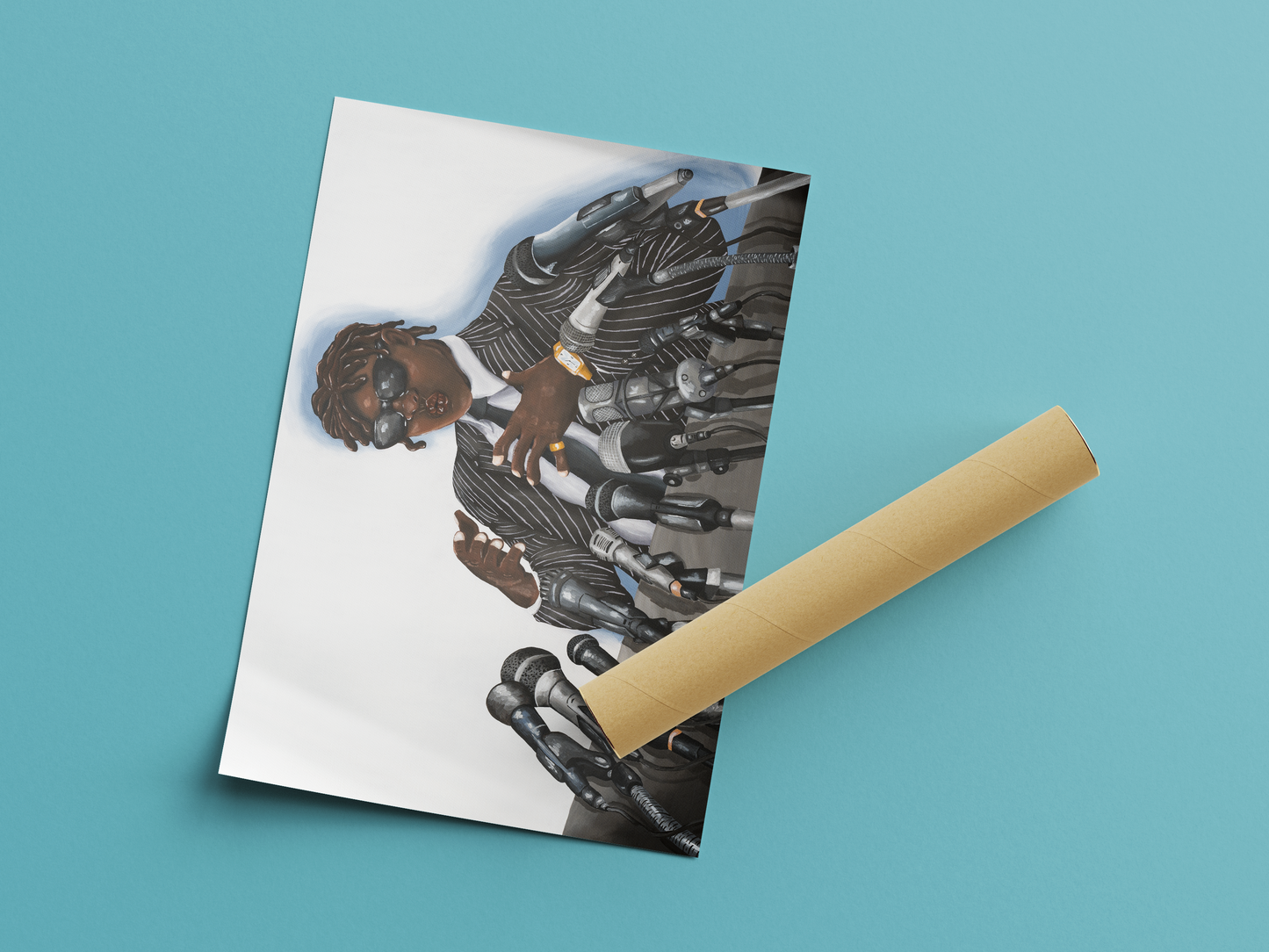 SPEAK UP – MUHAMMAD ALI INSPIRED ART PRINT - UCLA