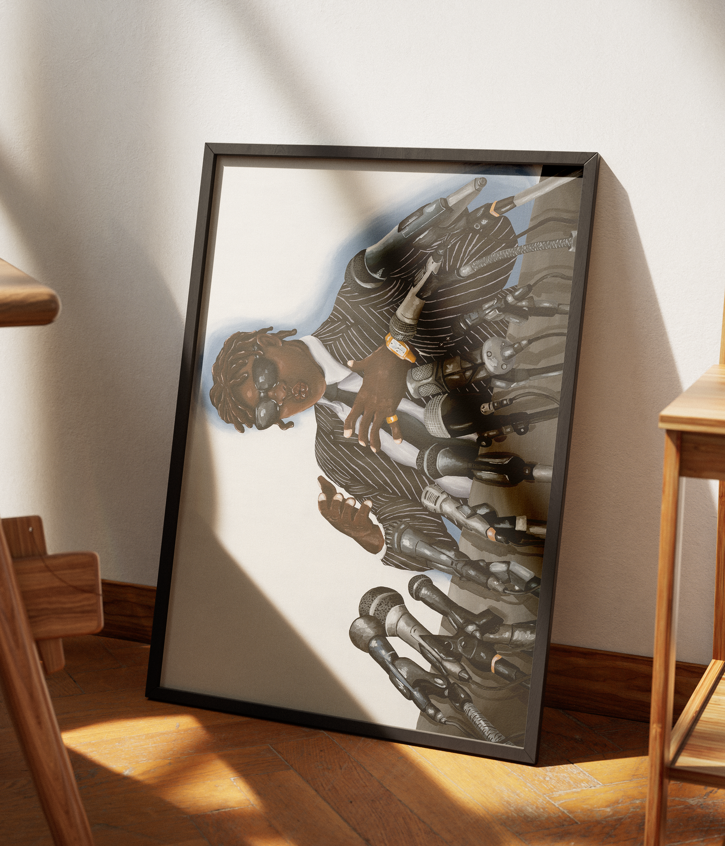 SPEAK UP – MUHAMMAD ALI INSPIRED ART PRINT - UCLA