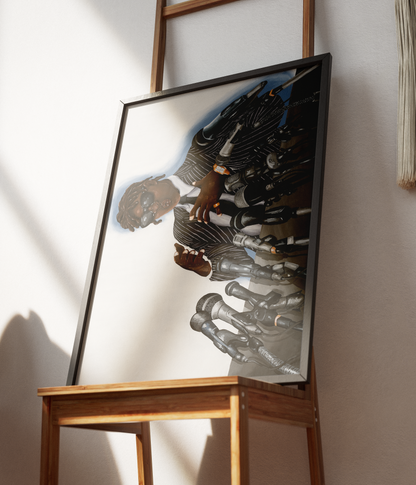 SPEAK UP – MUHAMMAD ALI INSPIRED ART PRINT - UCLA
