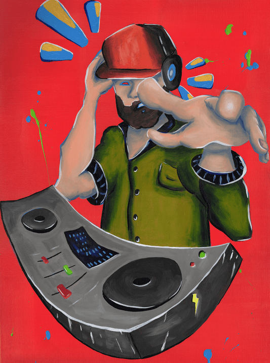Dj - Original Painting